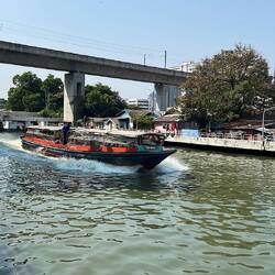 Ein Kanal bei uns am Hotel