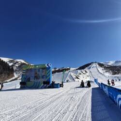 Slopestyle finale snowboard