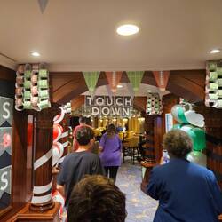 Insignia Lounge done up for the Super Bowl. Game was a dud but the party was nice.