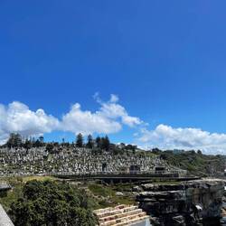 Waverley Cemetery - Friedhof mit Aussicht...