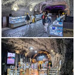 Viele Läden. Von Schmuck, Souvenierläden, Eisdielen, alles vorhanden