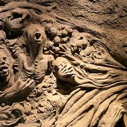 Die Leiden durch das Opium - dargestellt im Museum