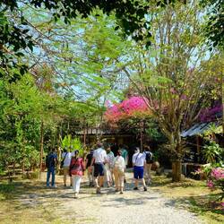 Mittagessen auf einen Bauernhof