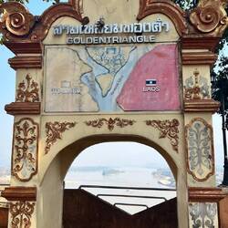 Treffpunkt von Laos, Myanmar und Thailand