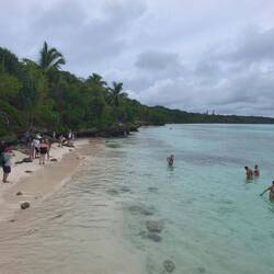 Weißer Korallenstrand