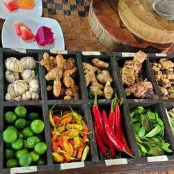 A tray with some of our ingredients!