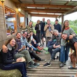 The group sent me this pic on Sunday. Made my day!😊