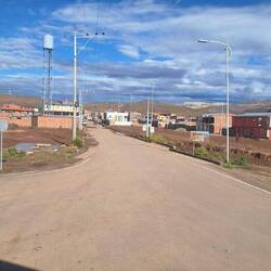 San Cristobal, the largest place on the way to the border.