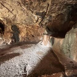 The caves where bodies were prepared for mummification