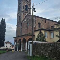 We walked by this church early.