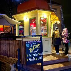 Yep! Reindeer hotdogs