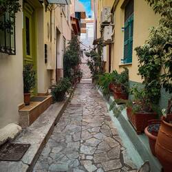 Wundervolle kleine Gassen in der Altstadt