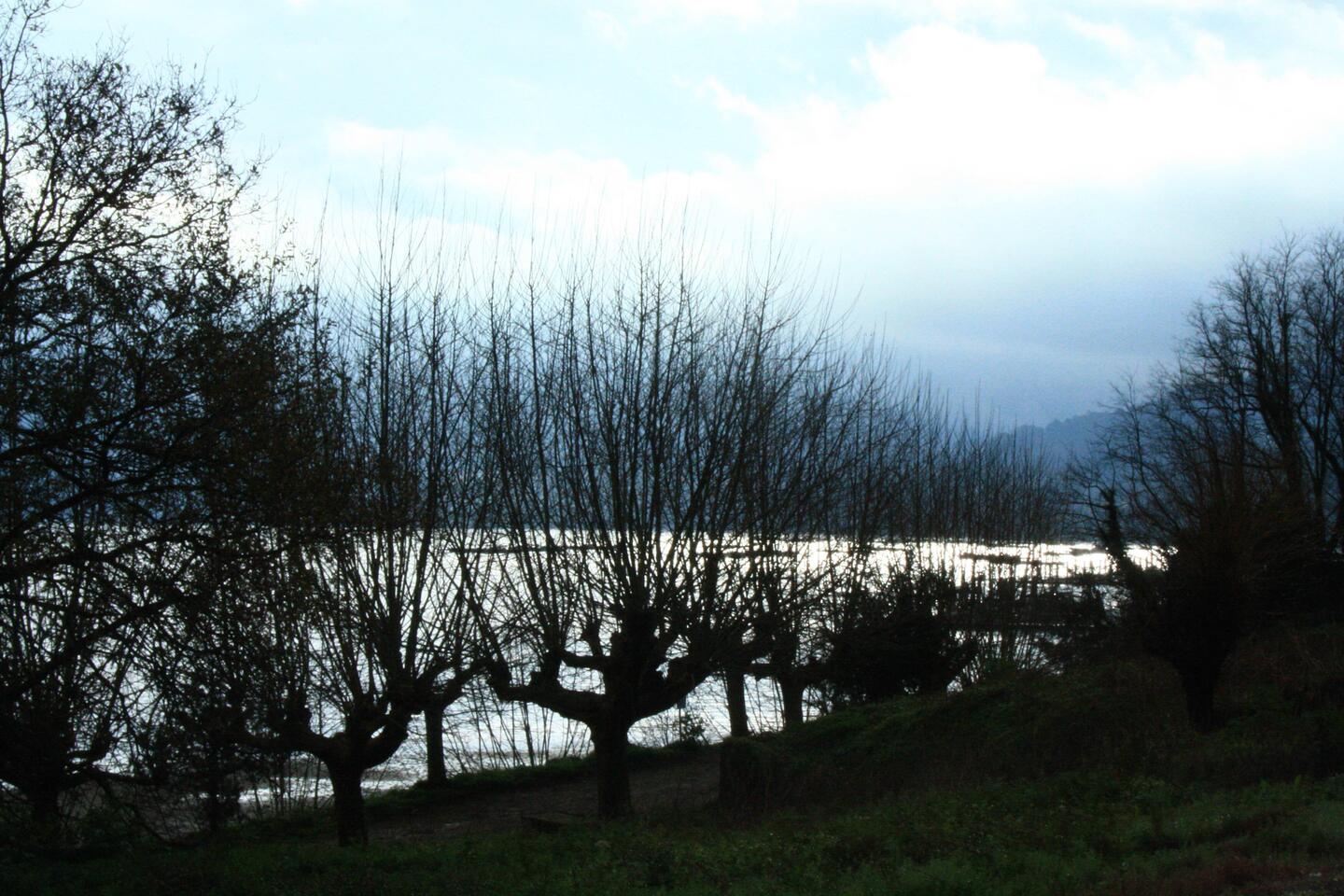 Regenpause unterwegs