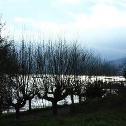 Regenpause unterwegs