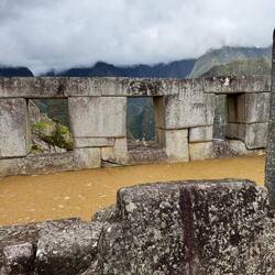 On their winter solstice, June 21, the sun will rise and shine through the centre window