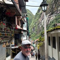 Not much to the town other than businesses catering to tourists