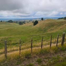 Hügelige Landschaft