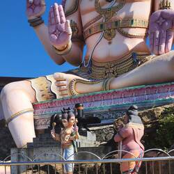 At the foot of Shiva