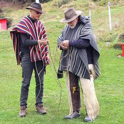 Ich sollte lernen ein Lasso zu werfen
