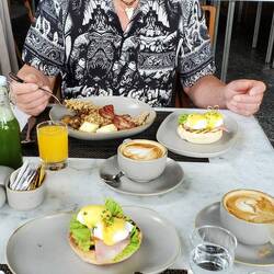 My eggy sandwiches at home are so pale in comparison to these stellar breakfasts!