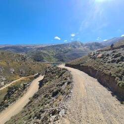 Die Abfahrten ließen sich dank Serpentinen gut meistern