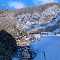 L'entrée de Noboribetsu Jigokudani Valley
