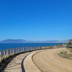 ...und dann nach der Kurve: