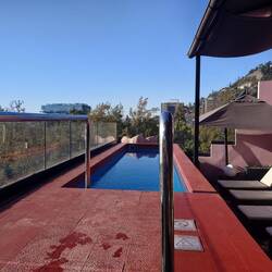 Pool at luciano k hotel santiago