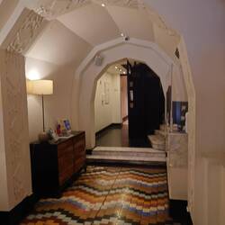 Luciano k hotel reception corridor