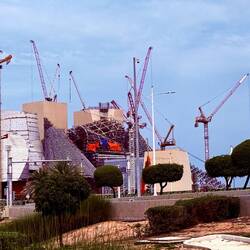 The Guggenheim Abu Dhabi under construction.