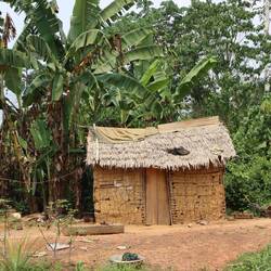 ...einfachste Behausungen