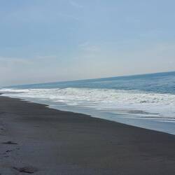 The black sand ocean!