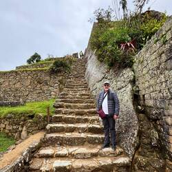 The stairs are often times very steep and uneven.