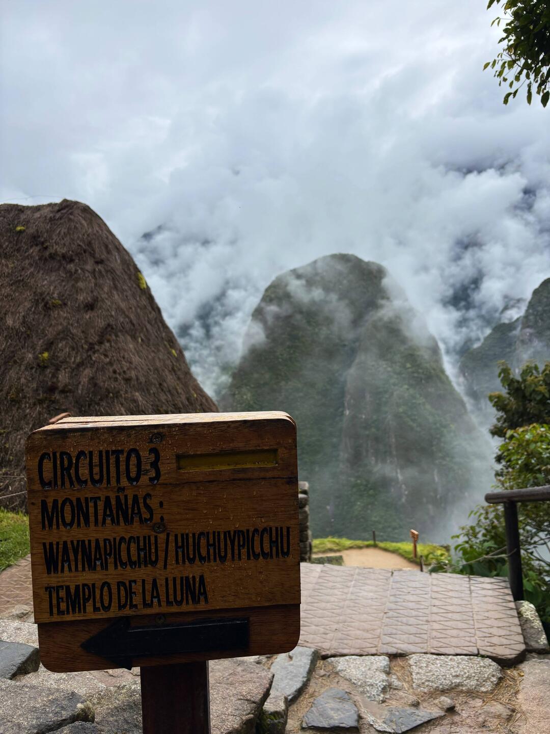 Arriving at the site in the morning means more cloud cover