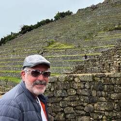 The terraces are huge