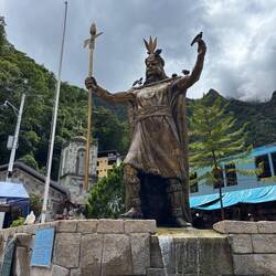 There are statues and public art everywhere