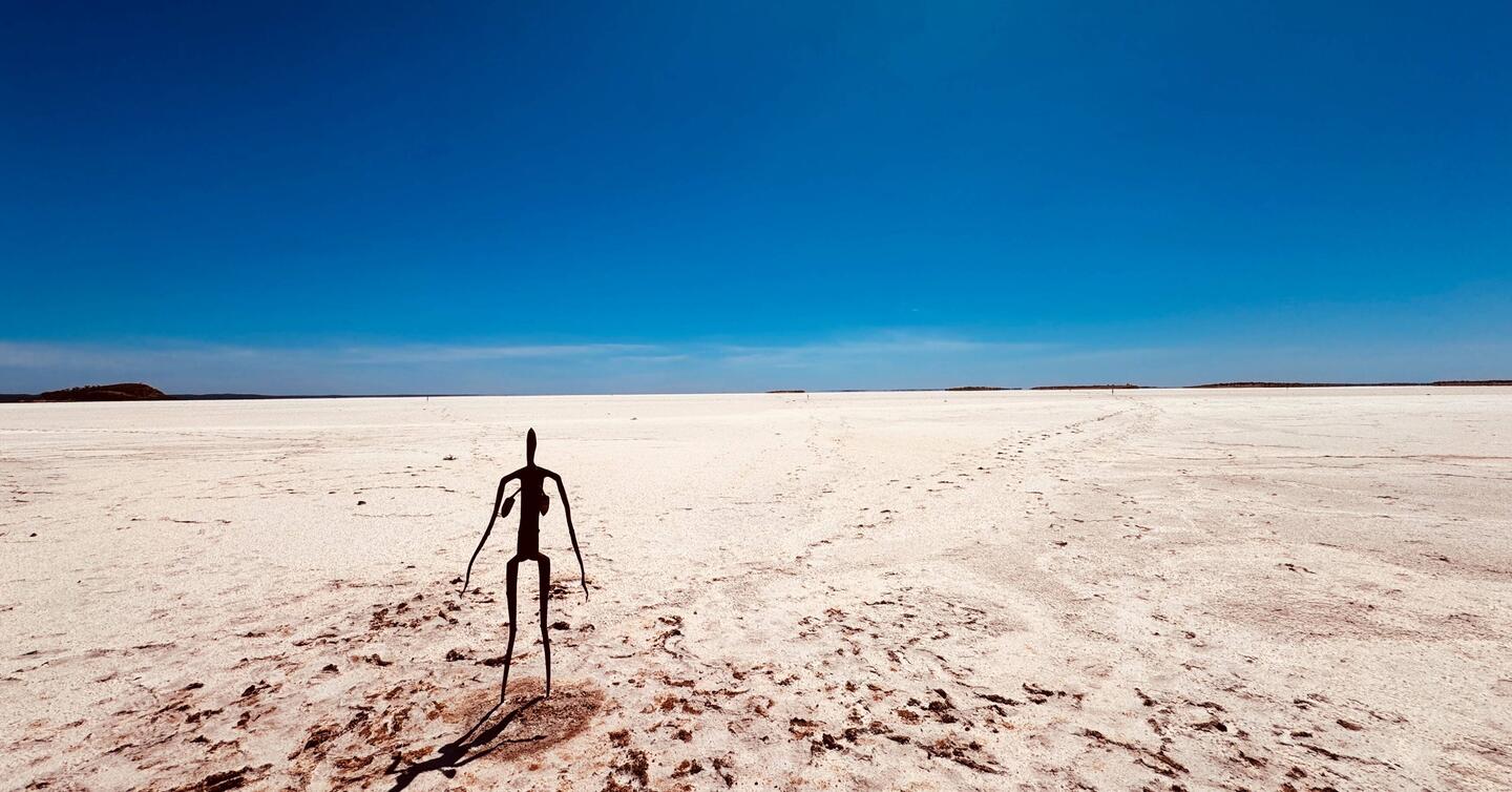 Kunst auf dem See...