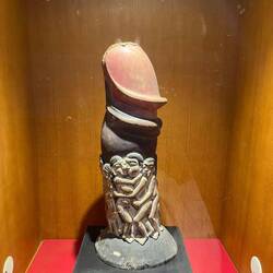 The only exhibit worth photographing at the Bali Museum