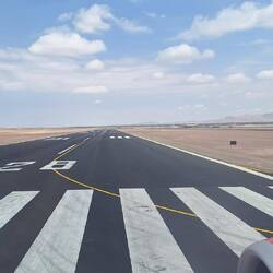 Just needs to point it in the right direction and we'll be ready for take off.