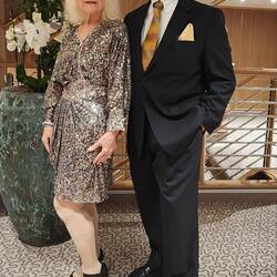 Uniquely gorgeous couple!