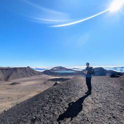 Blick auf den Blue Lake