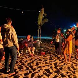 Die Stimmung steigt.