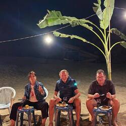 Geschmeckt hat es auch noch.