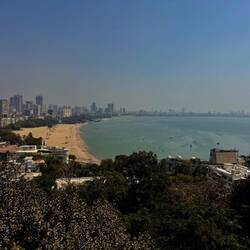 Beach and city overview