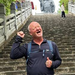 Bry trying to be Buddha