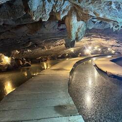 At the garden and bird sanctuary-Mermaid cave