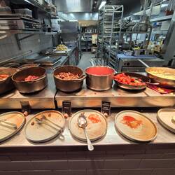 Auch an warmen Speisen