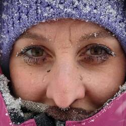 Z Make-up isch aber nid ganz wätterfest...