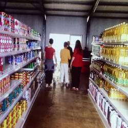 This is the local Supermarket open 3 days a week
