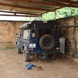 Hier muss Heiner nun 8 Tage stehen bleiben